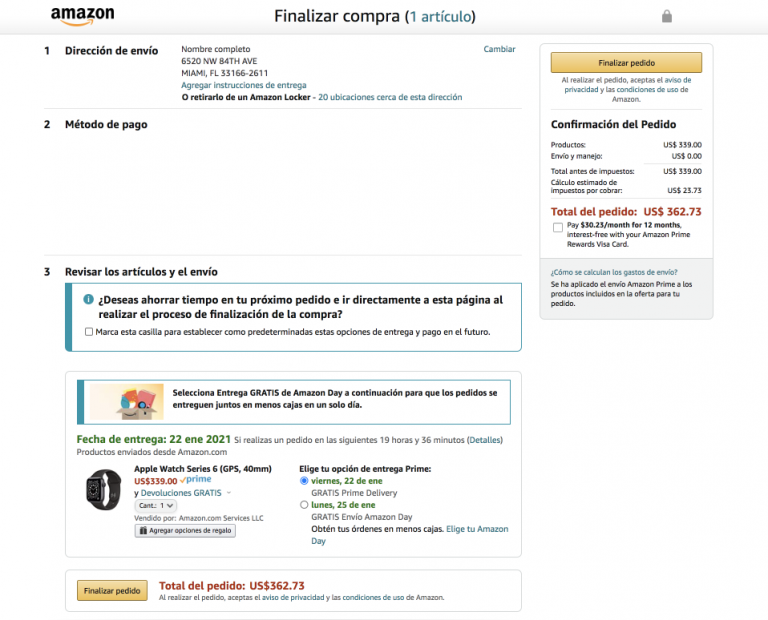 ¿Cómo comprar en Amazon desde Perú 2021? Agencia de Carga y Aduanas